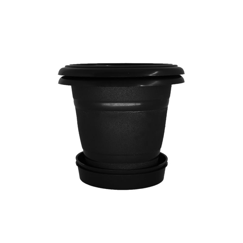 Kit 2 Vasos Paris N&ordm;1 - Preto