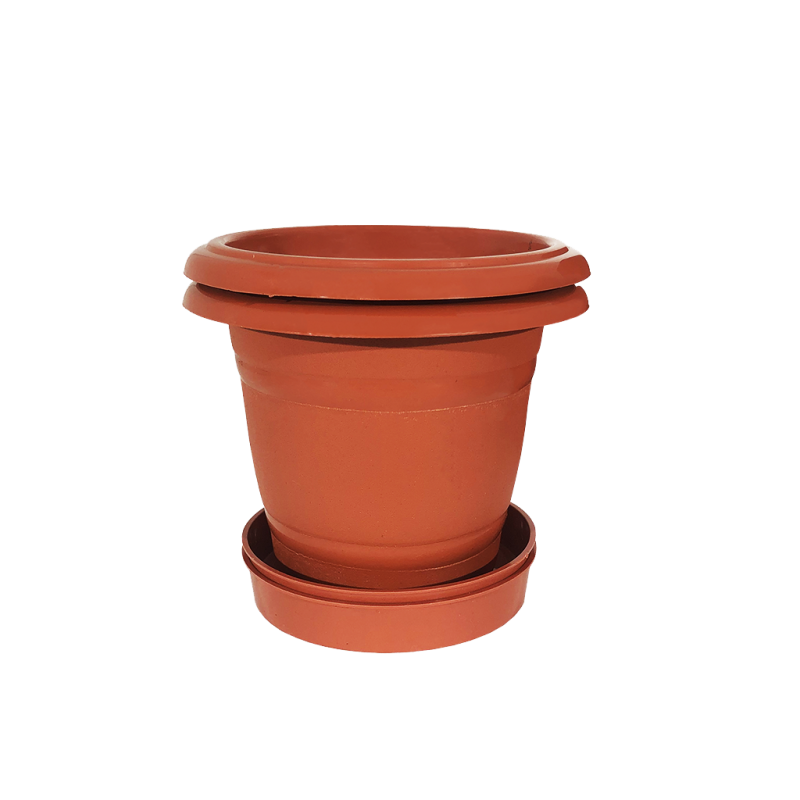 Kit 2 Vasos Paris N&ordm;1 - Cer&acirc;mica