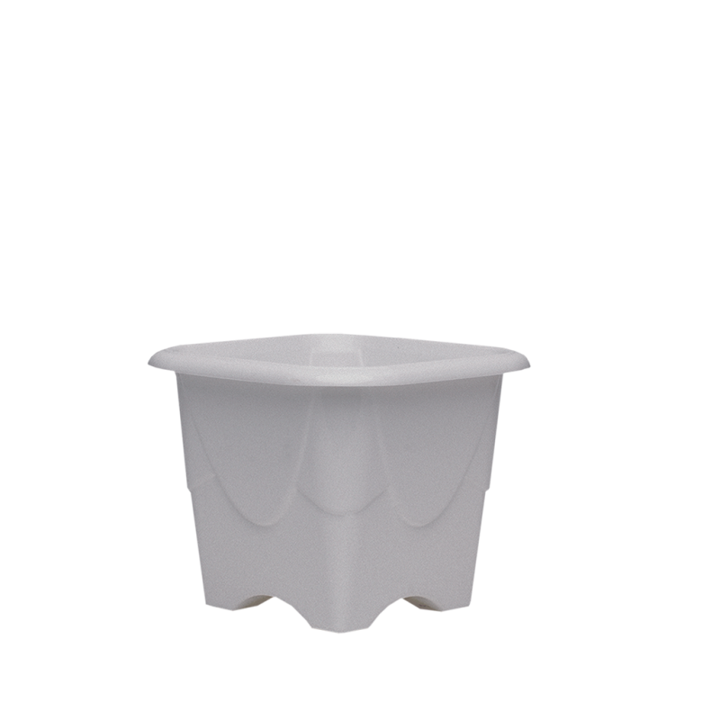 Vaso Quadrado N&ordm;3 - M&aacute;rmore - 5 litros