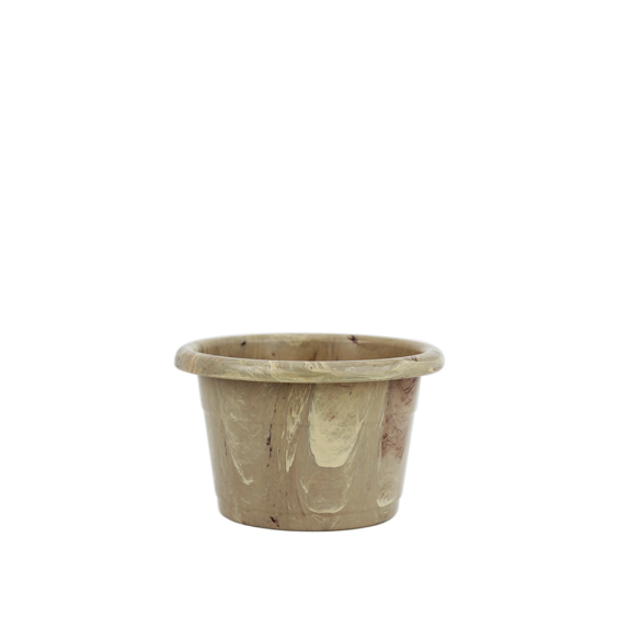Maceta Decor Nº12 - Beige Travertino - 450 ml