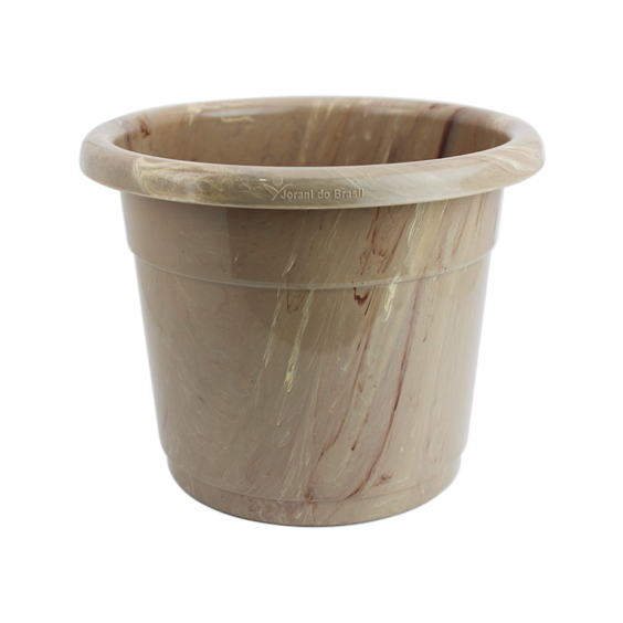 Vaso Decor N&ordm;22 - Bege Travertino - 4,1 litros