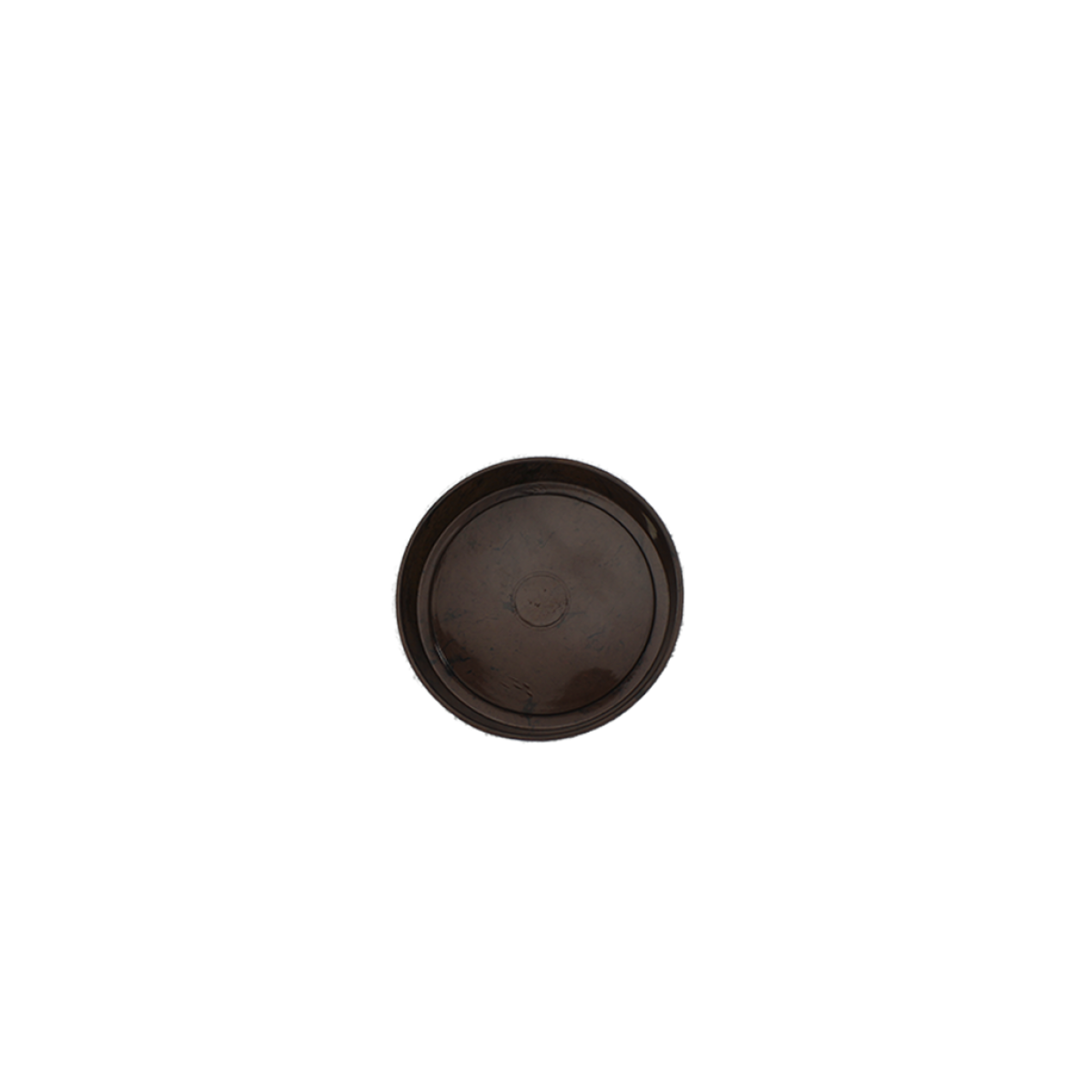 Decor Plate Nº0.5 - Coffee Brown - 9.5 cm