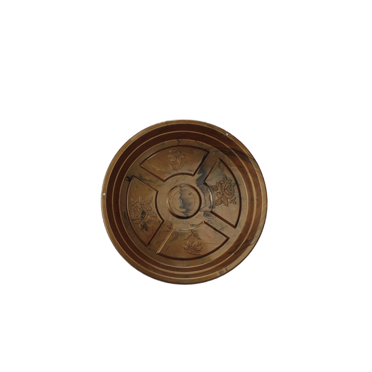 Plato Decor Nº1 - Dorado - 12 cm