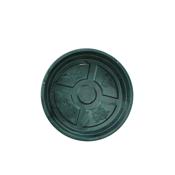 Plato Decor Nº1,5 - Verde Guatemala - 16 cm