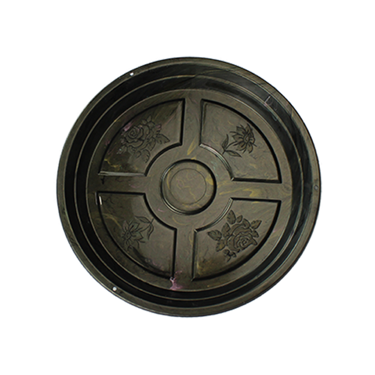 Prato Decor N&ordm;3 - Grafite - 21 cm