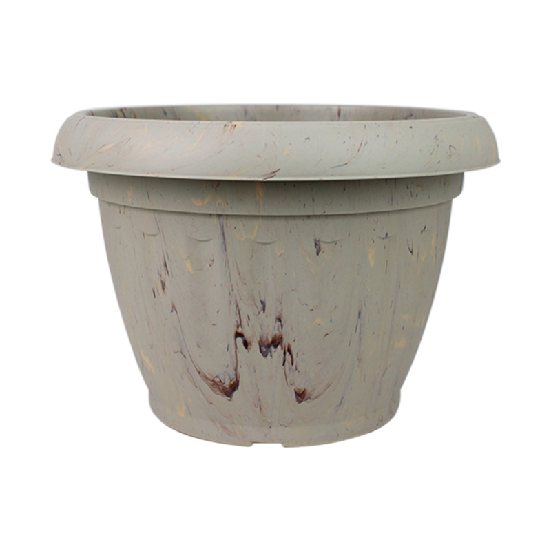 Vaso Romano N&ordm;4 - Grafiato Travertino - 15 litros