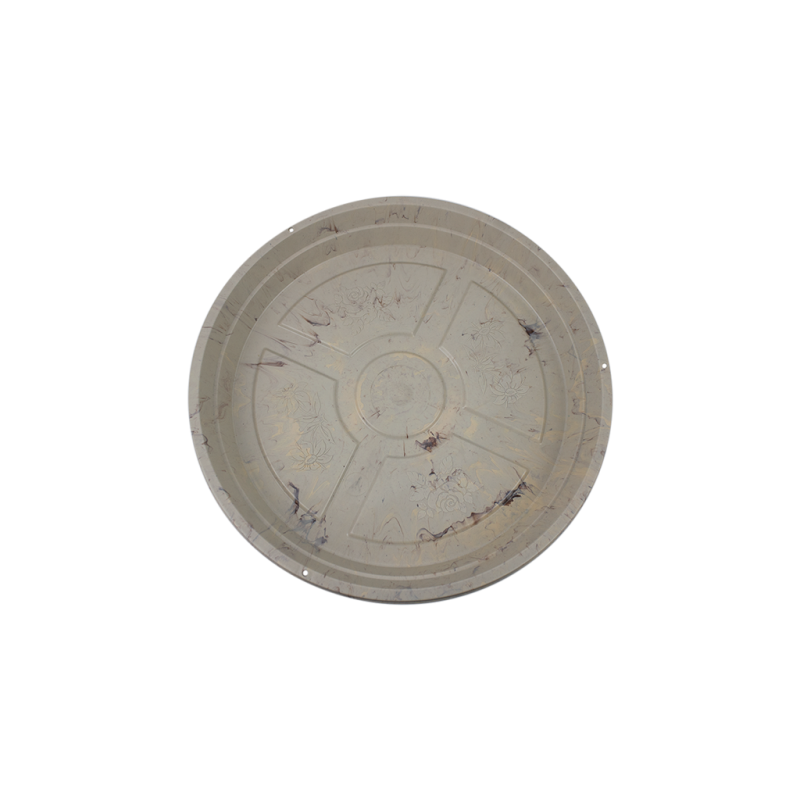 Prato N&ordm;4 - Cor Grafiato Travertino - 24,5 cm