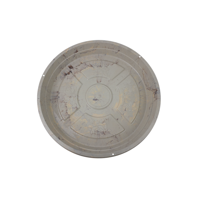 Prato N&ordm;5 - Cor Grafiato Travertino - 27 cm