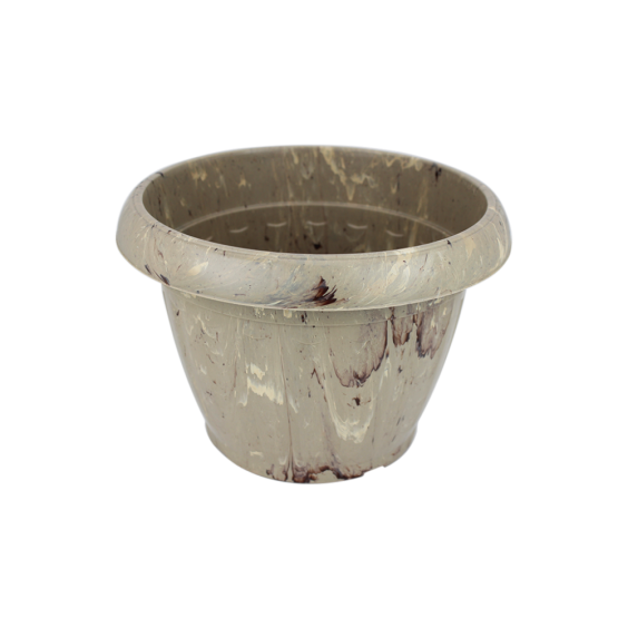 Maceta Romano Decor Nº2 - Beige Travertino - 5,2 litros