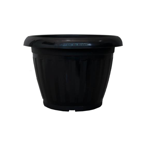 Maceta Romano Nº3 - Negro - 10 litros
