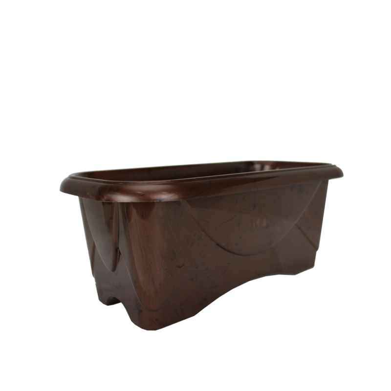 Floreira Decor N&ordm;1 - Marrom Caf&eacute; - 3,7 litros