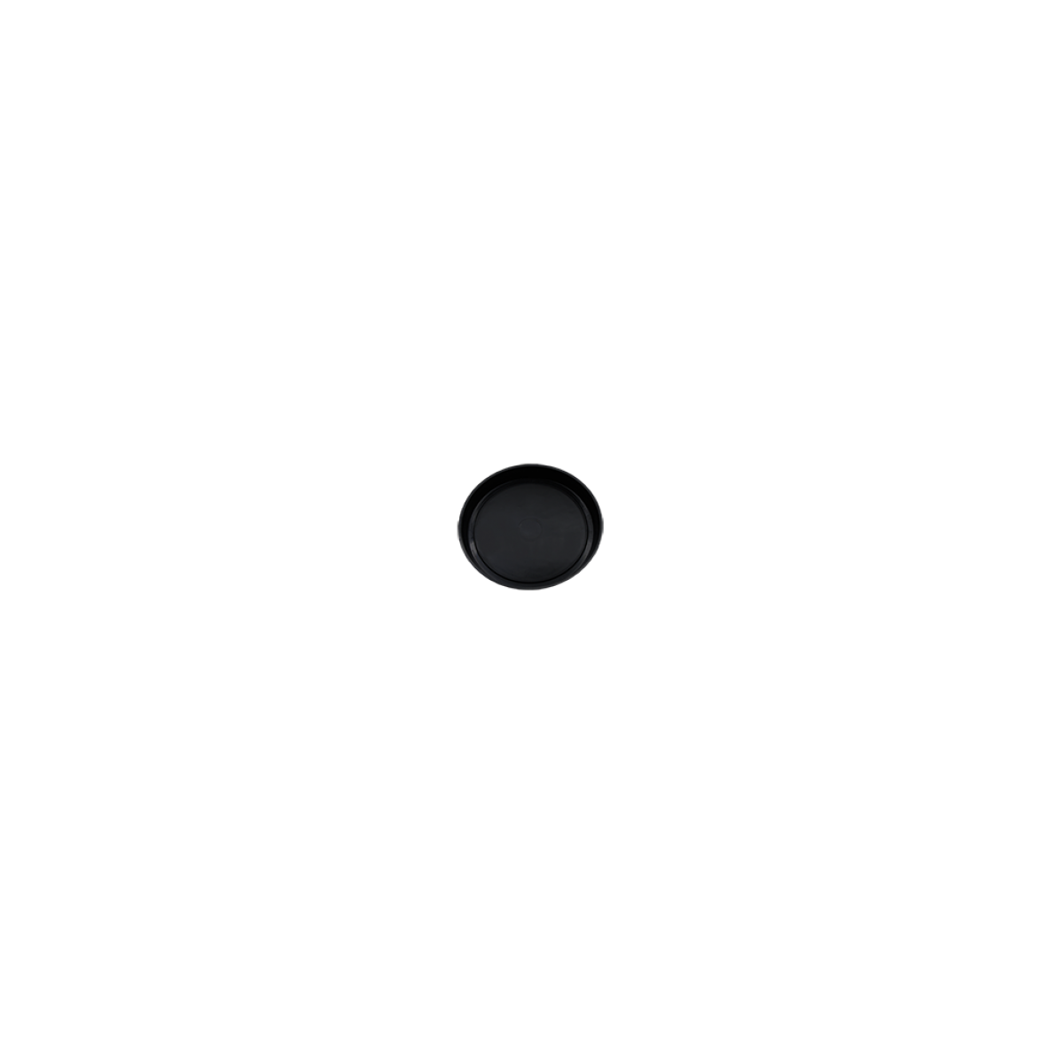 Plate Nº0 - Black - 8.5 cm