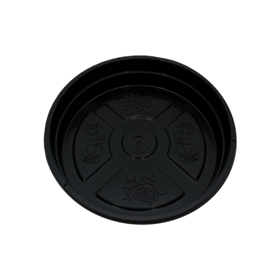 Prato Nº5 - Preto - 27 cm
