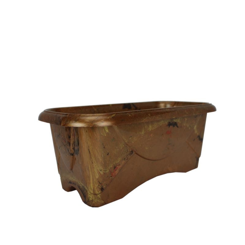 Floreira Decor N&ordm;1 - Dourado - 3,7 litros