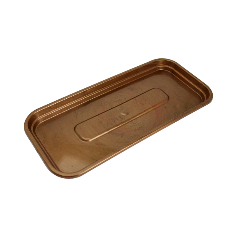 Prato para Floreira Decor N&ordm;1 - Dourado - 30,5 cm