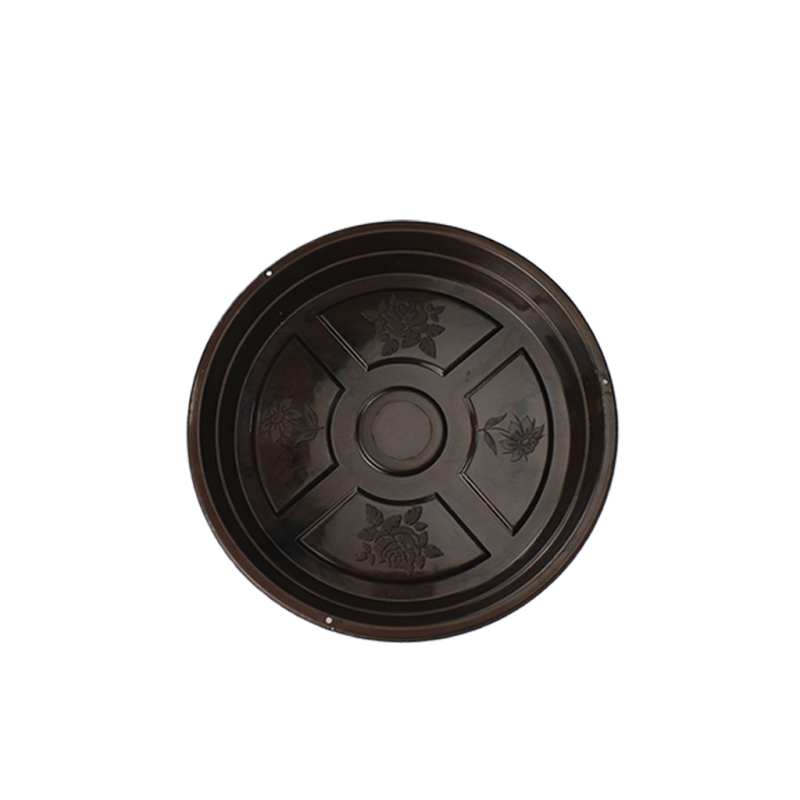 Prato Decor N&ordm;1,5 - Marrom Caf&eacute; - 16 cm