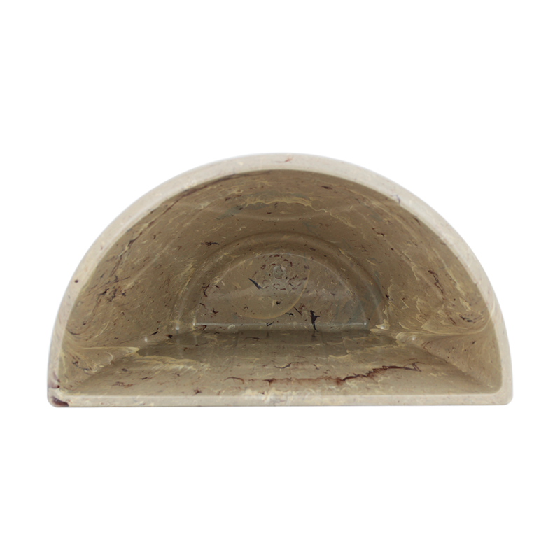 Vaso de Parede Decor N&ordm;2 - Bege Travertino - 3,7 litros