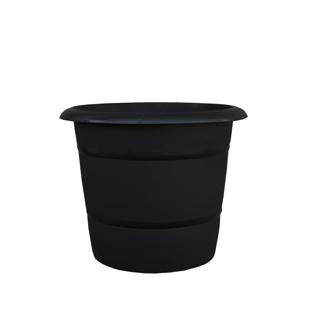 Maceta Paris Nº4 - Negro - 6,7 litros