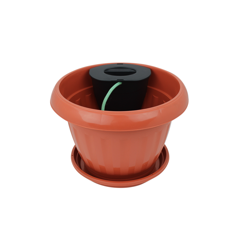 Vaso Romano N&ordm;2 Auto Irrig&aacute;vel - Cer&acirc;mica - 5,2 litros