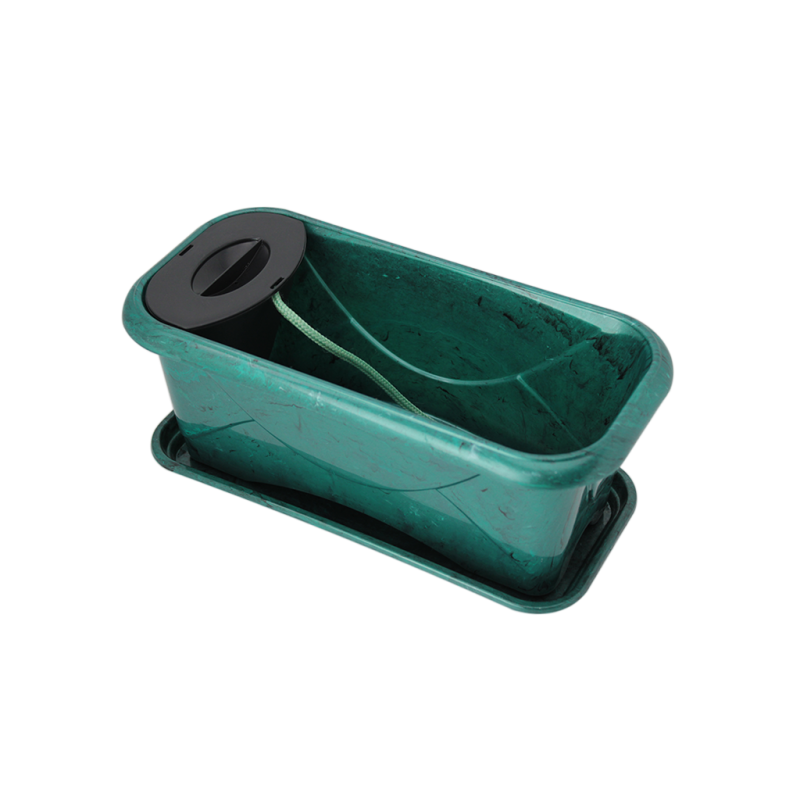 Floreira Decor N&ordm;1 Auto Irrig&aacute;vel - Verde Guatemala - 3,7 litros