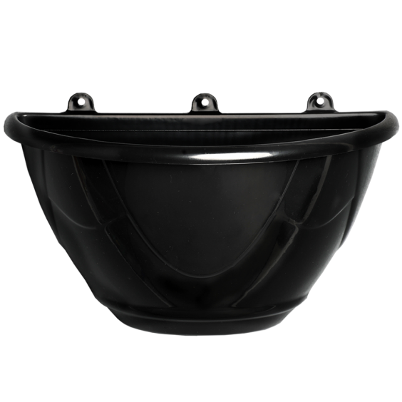 Wall Vase Nº2 - Black - 3.7 liters