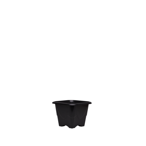 Square Vase Nº1 - Black - 400 ml