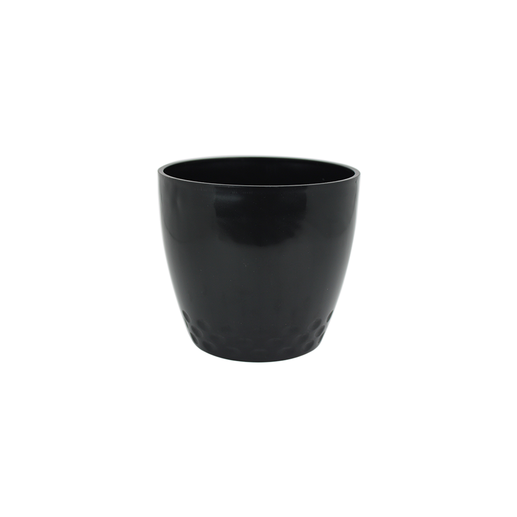Cachepô Diamond Nº2 - Preto - 1,25 litros