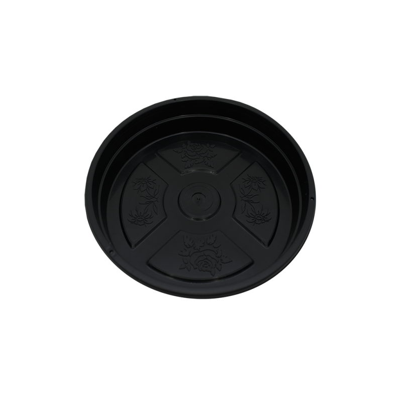 Prato N&ordm;4 - Preto - 24,5 cm