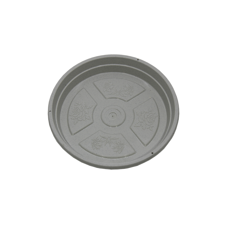 Prato N&ordm;4 - M&aacute;rmore - 24,5 cm