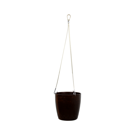 Cachepô Pending Diamond Nº4 - Brown Coffee