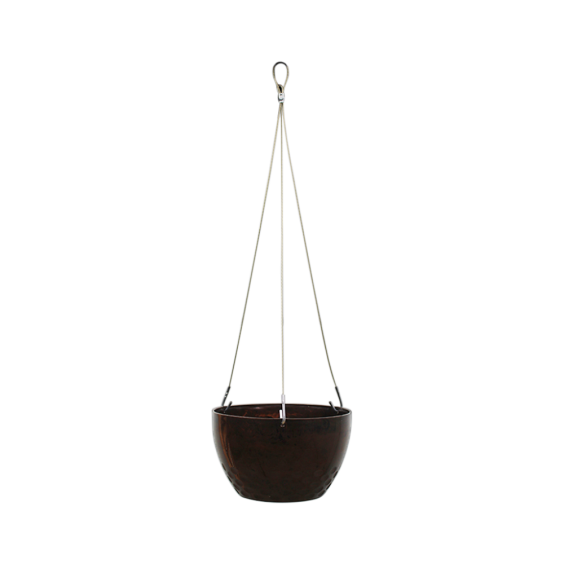 Cachepô Pending Diamond Nº2 - Brown Coffee