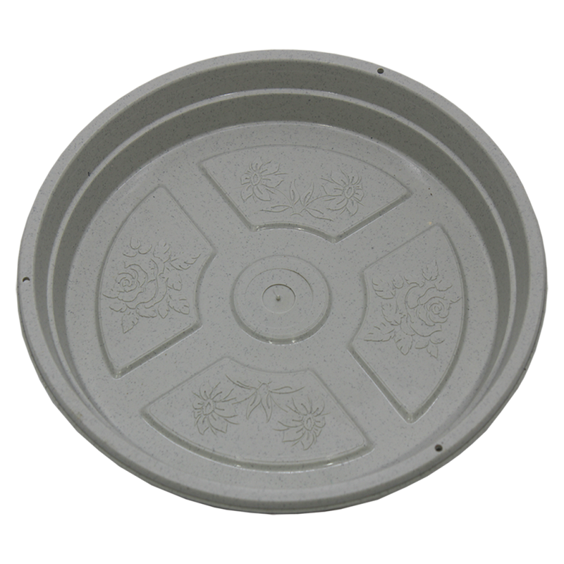 Prato N&ordm;8 - M&aacute;rmore - 33,5 cm