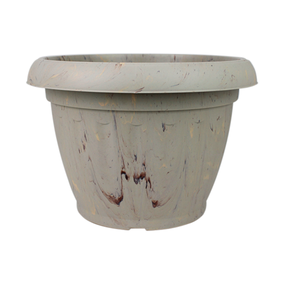 Roman Vase N&ordm;4 - Grafiato Travertine - 15 liters