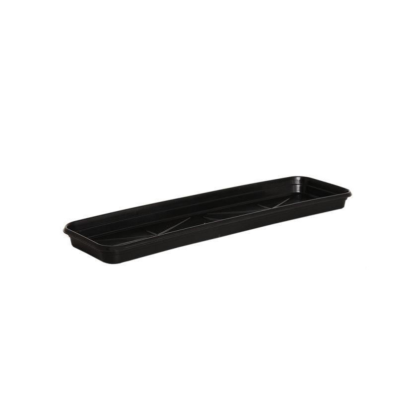 Prato para Floreira N&ordm;2 - Preto - 45,5 cm