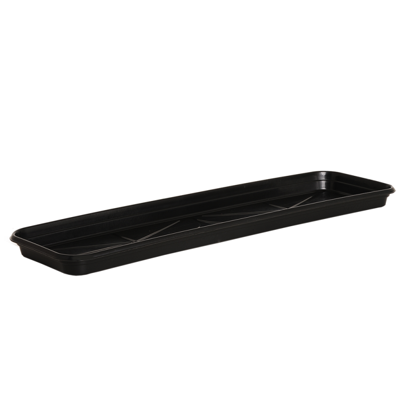 Prato para Floreira N&ordm;4 - Preto - 78 cm